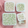 A Little Lovely Company Lunch & Snack Box Set Bloesems -Babyproducten Winkel a little lovely company a little lovely company lu