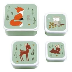 A Little Lovely Company Lunch & Snack Box Set Bosvriendjes Salie 10 A Little Lovely Company Lunch & Snack Box Set Bosvriendjes Salie -Babyproducten Winkel a little lovely company a little lovely company lu 13