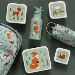 A Little Lovely Company Lunch & Snack Box Set Bosvriendjes Salie 13 A Little Lovely Company Lunch & Snack Box Set Bosvriendjes Salie -Babyproducten Winkel a little lovely company a little lovely company lu 16