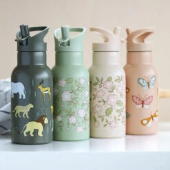 A Little Lovely Company RVS Drinkfles Bloesems-roze -Babyproducten Winkel a little lovely company a little lovely company rv 14