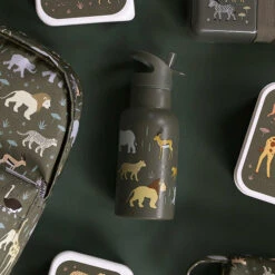 A Little Lovely Company RVS Drinkfles Savanne -Babyproducten Winkel a little lovely company a little lovely company rv 22