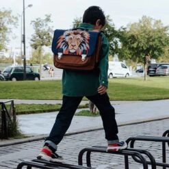 Caramel Et Cie Boekentas Medium Simba -Babyproducten Winkel caramel et cie caramel et cie boekentas medium sim 5