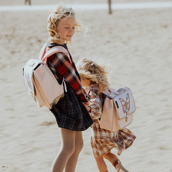 Caramel Et Cie Kleuterboekentas Papillon Vichy 5 Caramel Et Cie Kleuterboekentas Papillon Vichy - Afbeelding 3