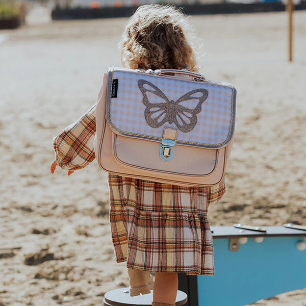 Caramel Et Cie Kleuterboekentas Papillon Vichy 10 Caramel Et Cie Kleuterboekentas Papillon Vichy - Afbeelding 8