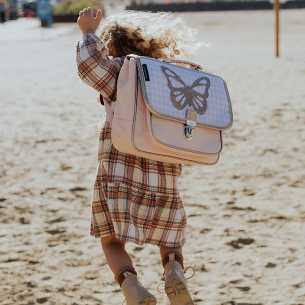 Caramel Et Cie Kleuterboekentas Papillon Vichy 11 Caramel Et Cie Kleuterboekentas Papillon Vichy - Afbeelding 9