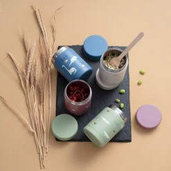 Fresk Thermosbeker Voedselcontainer 300ml Berries -Babyproducten Winkel fresk fresk thermosbeker voedselcontainer 300ml be 2