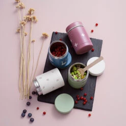 Fresk Thermosbeker Voedselcontainer 300ml Berries -Babyproducten Winkel fresk fresk thermosbeker voedselcontainer 300ml be 3