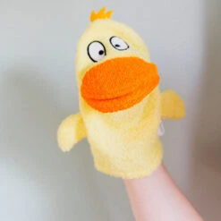 Isabelle Laurier Washandje Eend -Babyproducten Winkel isabelle laurier isabelle laurier washandje eend 2