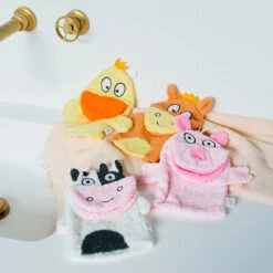 Isabelle Laurier Washandje Koe -Babyproducten Winkel isabelle laurier isabelle laurier washandje koe 2