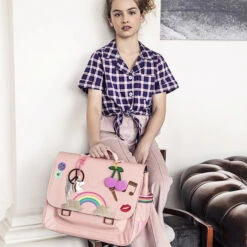 Jeune Premier Boekentas Midi Lady Gadget Pink -Babyproducten Winkel jeune premier boekentas jeune premier boekentas mi 32