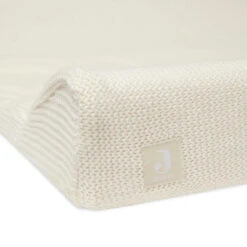 Jollein Aankleedkussenhoes Basic Knit Ivory -Babyproducten Winkel jollein jollein aankleedkussenhoes basic knit ivor 3