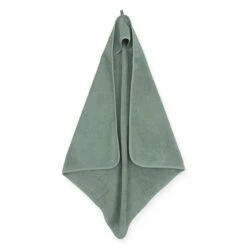Jollein Badcape Badstof 75x75cm Ash Green -Babyproducten Winkel jollein jollein badcape badstof 75x75cm ash green 5