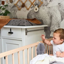 Jollein Badcape Badstof 75x75cm Caramel -Babyproducten Winkel jollein jollein badcape badstof 75x75cm caramel 2