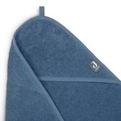 Jollein Badcape Badstof 75x75cm Jeans Blue -Babyproducten Winkel jollein jollein badcape badstof 75x75cm jeans blue 6