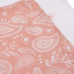 Jollein Hydrofiel Monddoekje Paisley & Halo Rosewood GOTS 2pack -Babyproducten Winkel jollein jollein hydrofiel monddoekje paisley halo 3