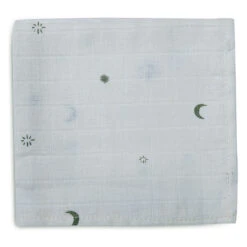 Jollein Hydrofiel Monddoekje Stargaze Leaf Green 3pack -Babyproducten Winkel jollein jollein hydrofiel monddoekje stargaze leaf 2