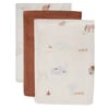 Jollein Hydrofiel Washandje Farm 3pack -Babyproducten Winkel jollein jollein hydrofiel washandje farm 3pack