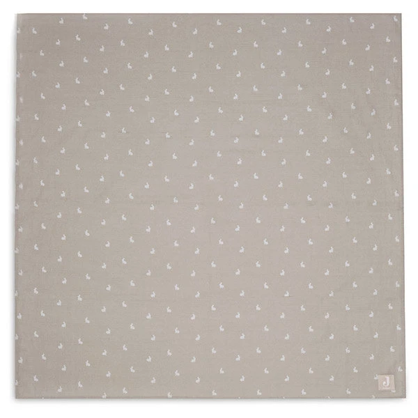 Jollein Hydrofiele Doek 115cm Rabbit Nougat GOTS 4 Jollein Hydrofiele Doek 115cm Rabbit Nougat GOTS - Afbeelding 2