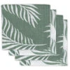 Jollein Hydrofiele Doek 70cm Nature Green 4pack