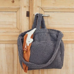 Jollein Luiertas Teddy - Storm Grey -Babyproducten Winkel jollein jollein luiertas teddy storm grey 2