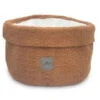 Jollein Opbergmandje Bliss Knit Caramel -Babyproducten Winkel jollein jollein opbergmandje bliss knit caramel