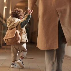 Jollein Rugzak Boucle Biscuit -Babyproducten Winkel jollein jollein rugzak boucle biscuit 2