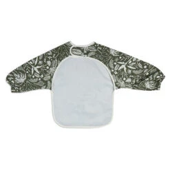Jollein Slabbetje Met Mouw Waterproof Botanical Leaf Green -Babyproducten Winkel jollein jollein slabbetje met mouw waterproof bota 1