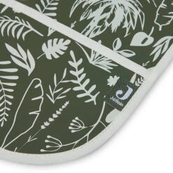 Jollein Slabbetje Met Mouw Waterproof Botanical Leaf Green -Babyproducten Winkel jollein jollein slabbetje met mouw waterproof bota 2