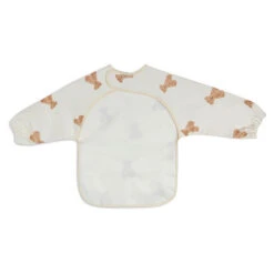 Jollein Slabbetje Met Mouw Waterproof Teddy Bear -Babyproducten Winkel jollein jollein slabbetje met mouw waterproof tedd 2