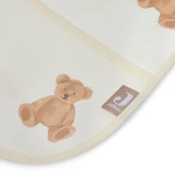 Jollein Slabbetje Met Mouw Waterproof Teddy Bear -Babyproducten Winkel jollein jollein slabbetje met mouw waterproof tedd 3
