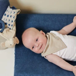 Jollein Waskussenhoes Badstof 50x70cm Jeans Blue -Babyproducten Winkel jollein jollein waskussenhoes badstof 50x70cm jean 2