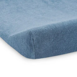Jollein Waskussenhoes Badstof 50x70cm Jeans Blue -Babyproducten Winkel jollein jollein waskussenhoes badstof 50x70cm jean 3