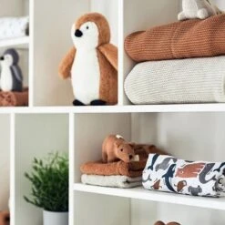 Jollein Waskussenhoes Basic Knit Caramel 11 Jollein Waskussenhoes Basic Knit Caramel -Babyproducten Winkel jollein jollein waskussenhoes basic knit caramel 4