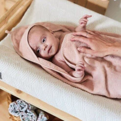 Jollein Waskussenhoes Bliss Knit Nougat -Babyproducten Winkel jollein jollein waskussenhoes bliss knit nougat 3