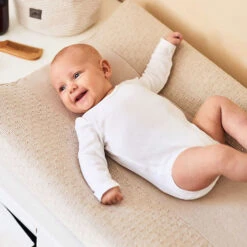 Jollein Waskussenhoes Bliss Knit Nougat -Babyproducten Winkel jollein jollein waskussenhoes bliss knit nougat 6