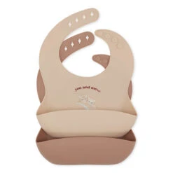 Konges Slojd Silicone Slabbetjes Rainbow Kitty