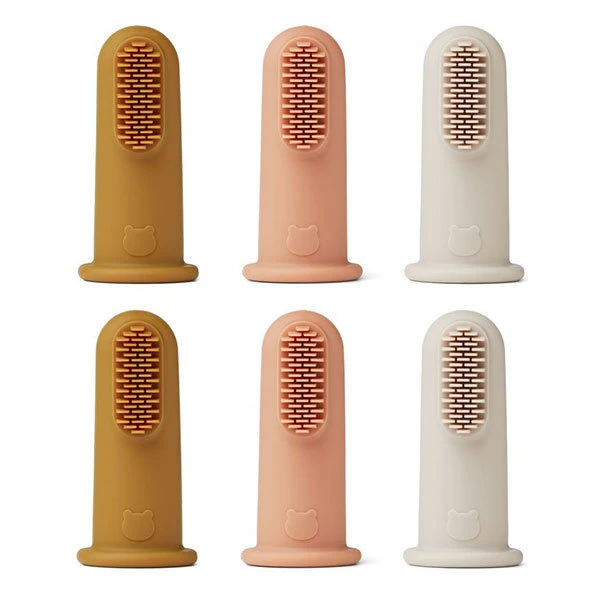 Liewood Simon Vingertandenborstel Sandy Multi Mix 4 Liewood Simon Vingertandenborstel Sandy Multi Mix - Afbeelding 2