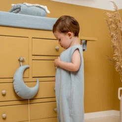 Little Dutch Aankleedkussenhoes Pure Soft Blue -Babyproducten Winkel little dutch little dutch aankleedkussenhoes pure 1