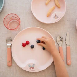 Little Dutch Mepal Kinder Bestekset 3-delig Flowers & Butterflies -Babyproducten Winkel little dutch little dutch mepal kinder bestekset 3 2