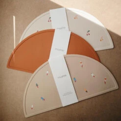Mushie Siliconen Placemat Clay -Babyproducten Winkel mushie mushie siliconen placemat clay 3