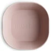 Mushie Vierkante Kommen Set Van 2 - Blush -Babyproducten Winkel mushie mushie vierkante kommen set van 2 blush