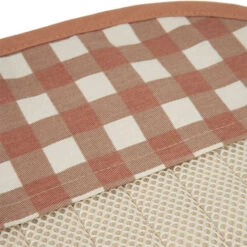Nobodinoz Buggy Inlegger Terracotta Checks -Babyproducten Winkel nobodinoz tipi en accessoires nobodinoz buggy inle 12