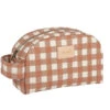 Nobodinoz Toilettas Terracotta Checks -Babyproducten Winkel nobodinoz tipi en accessoires nobodinoz toilettas 4