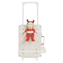Olli Ella See-Ya Reiskoffer - Trolley Leafed Mushroom -Babyproducten Winkel olli ella olli ella see ya reiskoffer trolley leaf 5