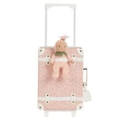 Olli Ella See-Ya Reiskoffer - Trolley Pink Daisies -Babyproducten Winkel olli ella olli ella see ya reiskoffer trolley pink 2