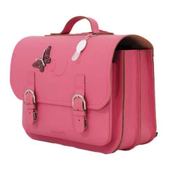 Own Stuff Lederen Boekentas Antique Pink Vlinder -Babyproducten Winkel own stuff own stuff lederen boekentas antique pink 11