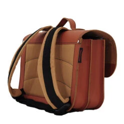 Own Stuff Lederen Boekentas Chestnut Dino -Babyproducten Winkel own stuff own stuff lederen boekentas chestnut din 3