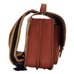 Own Stuff Lederen Boekentas Chestnut Dino -Babyproducten Winkel own stuff own stuff lederen boekentas chestnut din 4