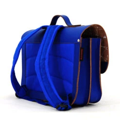 Own Stuff Lederen Boekentas Cobalt Football -Babyproducten Winkel own stuff own stuff lederen boekentas cobalt footb 2