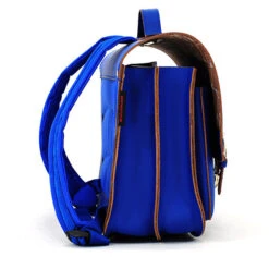 Own Stuff Lederen Boekentas Cobalt Football -Babyproducten Winkel own stuff own stuff lederen boekentas cobalt footb 3